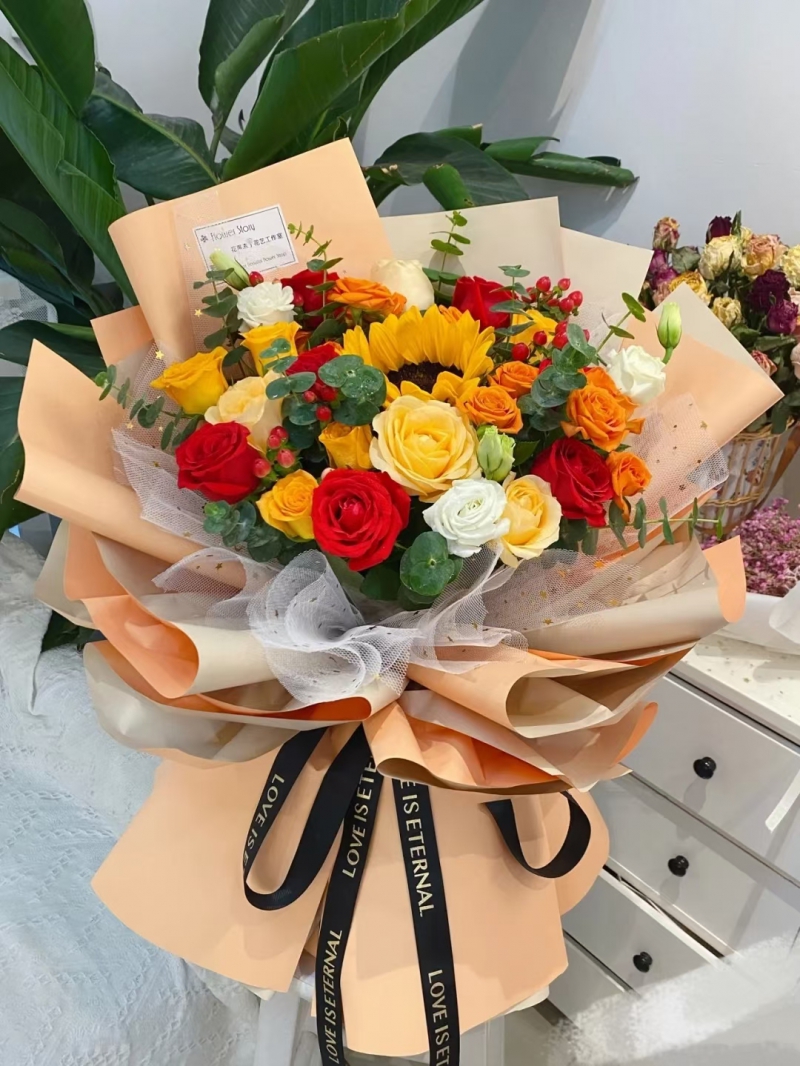 鮮花花籃